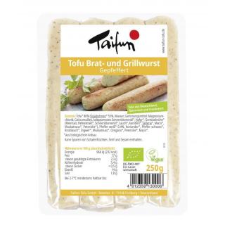 Tofu Bratwurst gepfeffert Grillknacker)