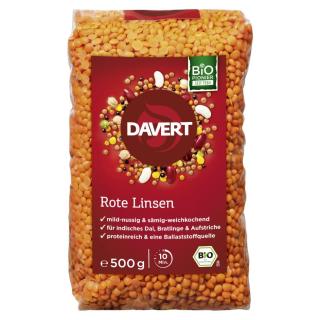 Linsen, rot