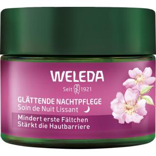 Glättende Nachtpflege Wildrose & Weißer Tee
